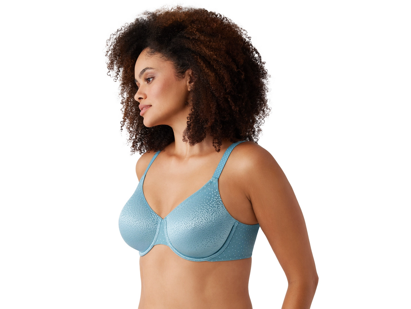 Back Appeal Underwire Bra - Adriatic Blue