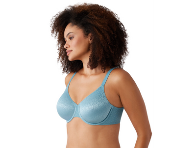 Back Appeal Underwire Bra - Adriatic Blue
