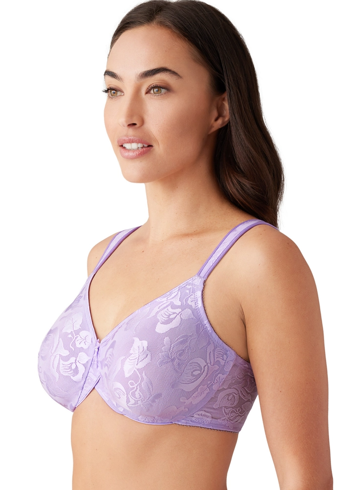 Awareness Underwire Bra - Purple Rose