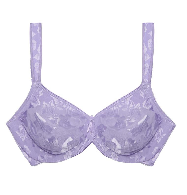 Awareness Underwire Bra - Purple Rose