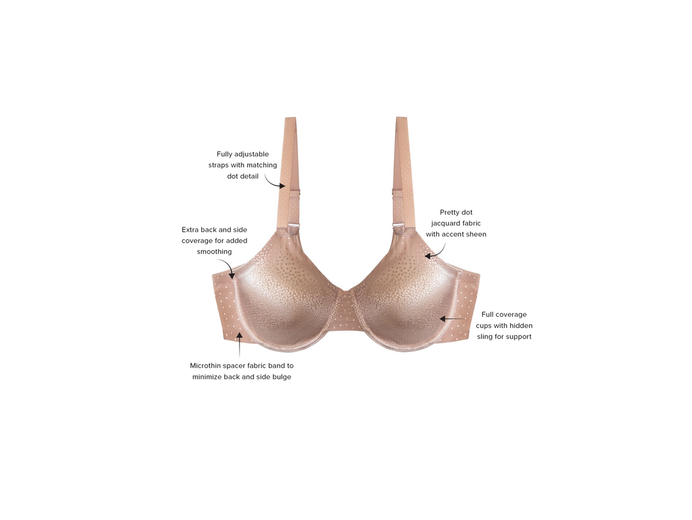 Back Appeal Underwire Bra - First Bloom