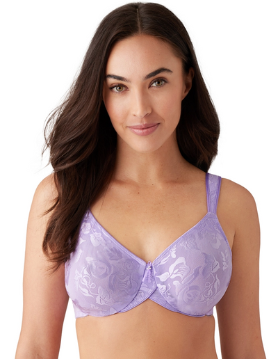 Awareness Underwire Bra - Purple Rose