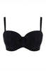 Alice Strapless Balcony Bra - Black