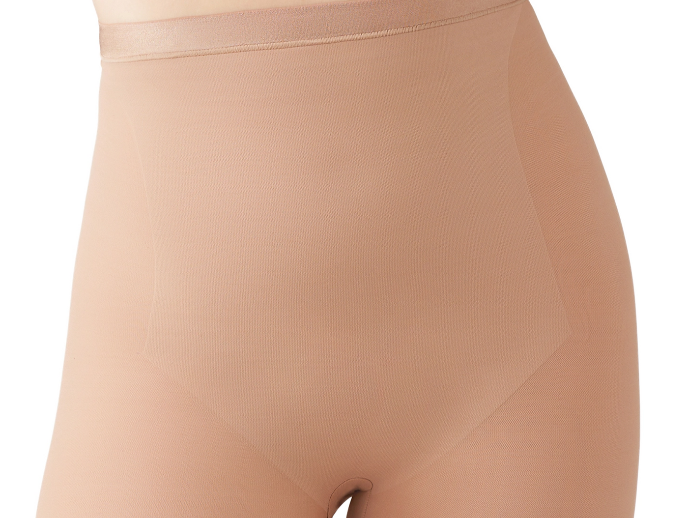 Shape Revelation® Straight Hi-Waist Thigh Shaper - Praline