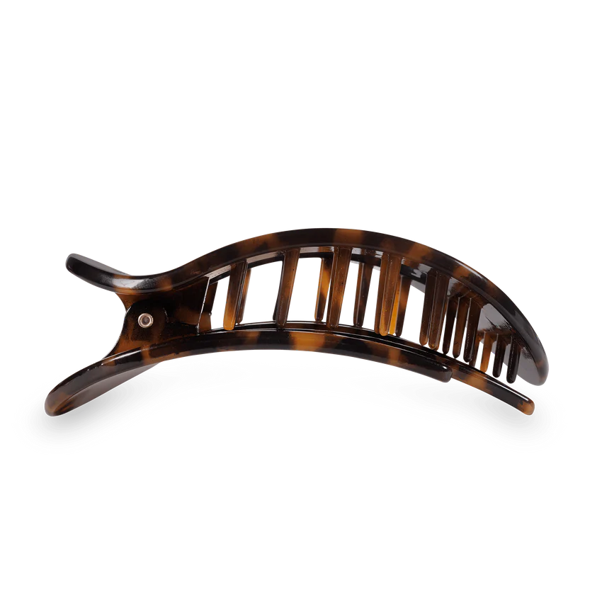 Teleties Flat Clip Large - Tortoise