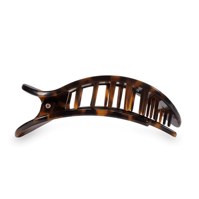 Teleties Flat Clip Large - Tortoise