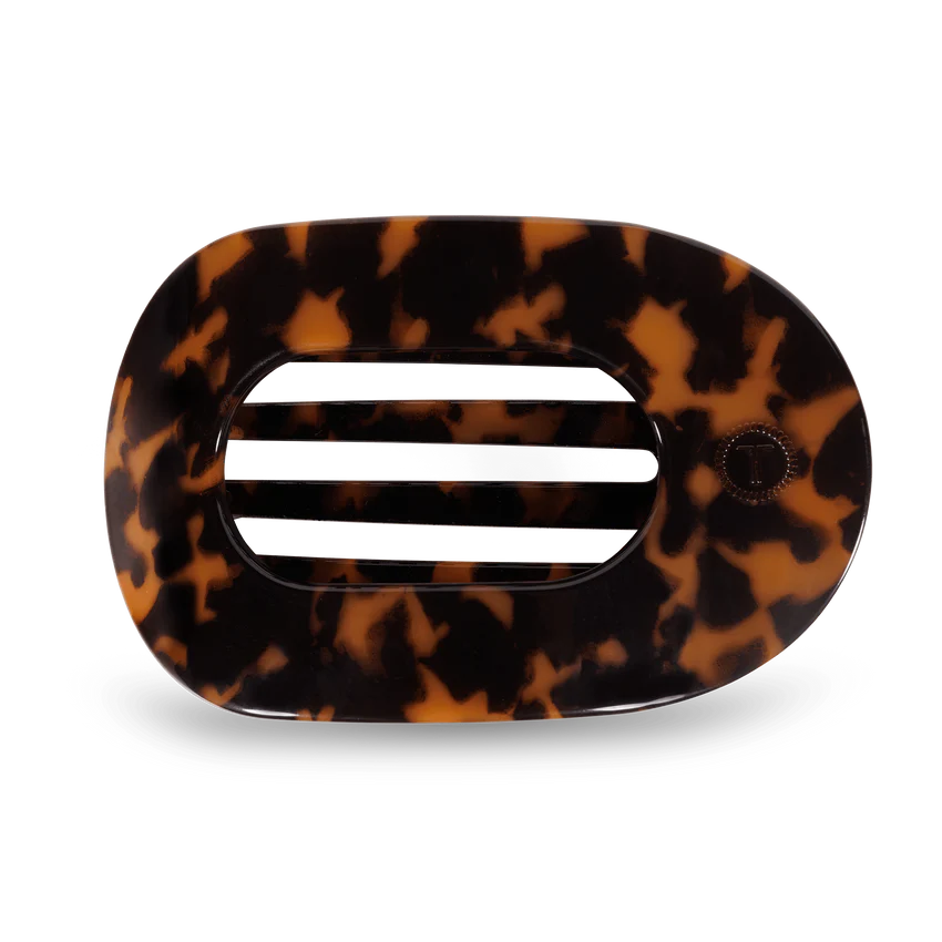 Teleties Flat Clip Large - Tortoise