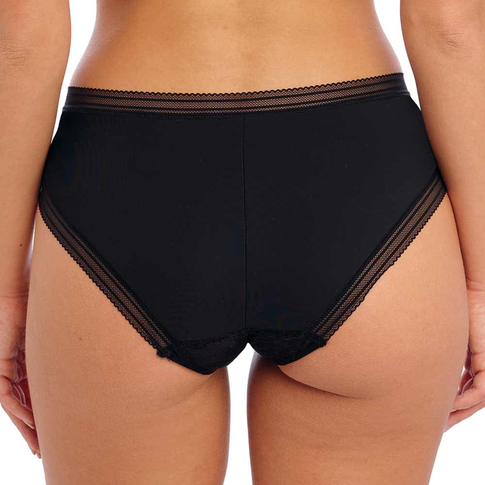 Fusion Lace Brief - Black