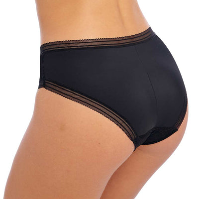 Fusion Lace Brief - Black