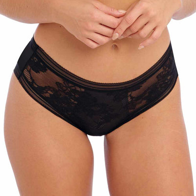 Fusion Lace Brief - Black