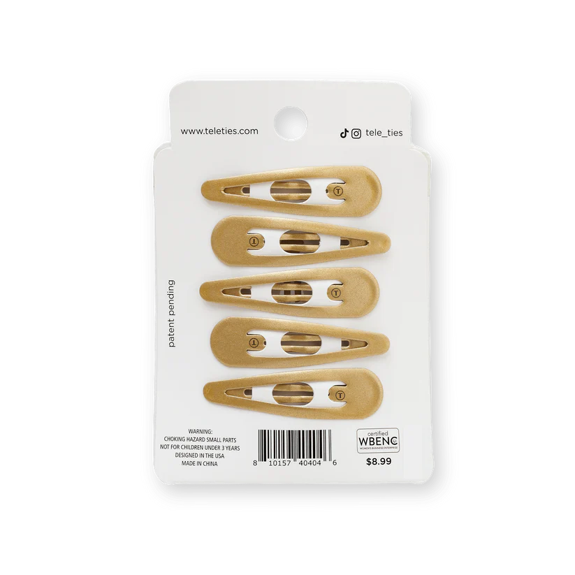 Snap Clip (6Ct) - Gold