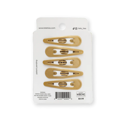 Snap Clip (6Ct) - Gold