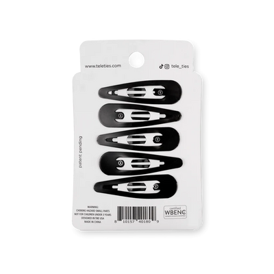 Snap Clip (6Ct) - Jet Black