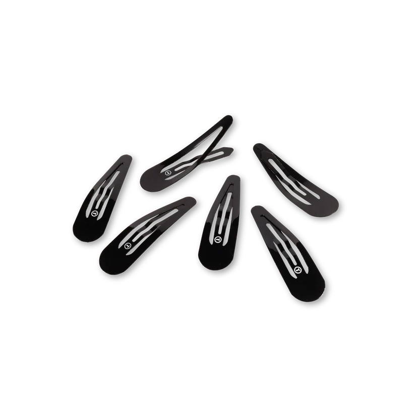 Snap Clip (6Ct) - Jet Black