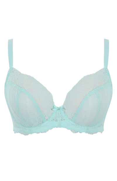 Ana Plunge Bra - Mint Green