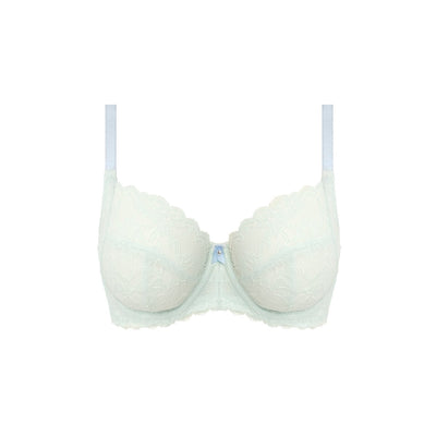 Offbeat Side Support Bra - Pure Water