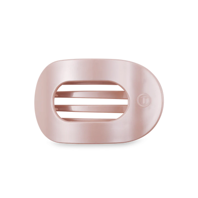 Medium Flat Clip - Pearly Pink
