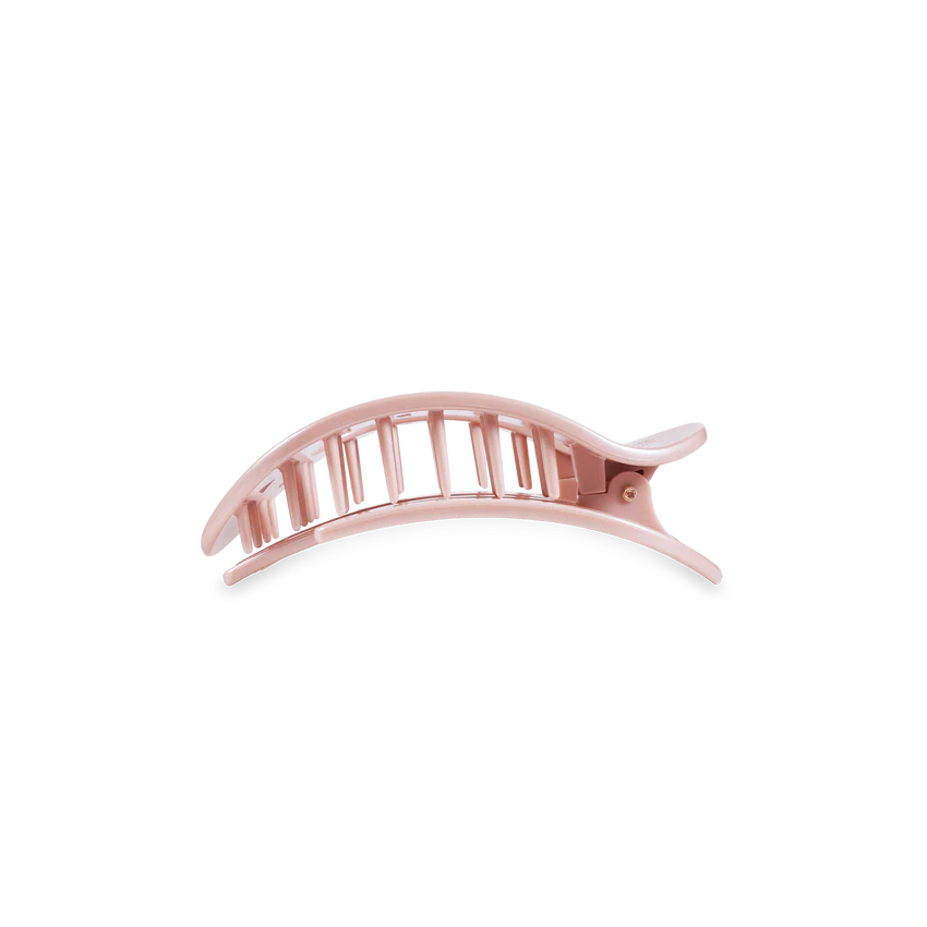 Small Flat Clip - Pearly Pink