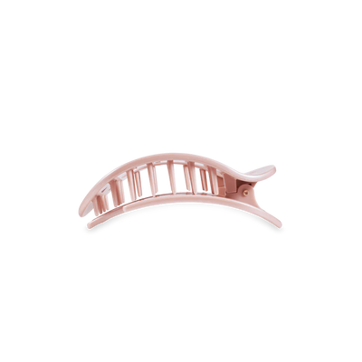 Small Flat Clip - Pearly Pink