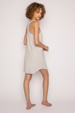 Jammie Essentials Lounge Dress- Heathered Gray