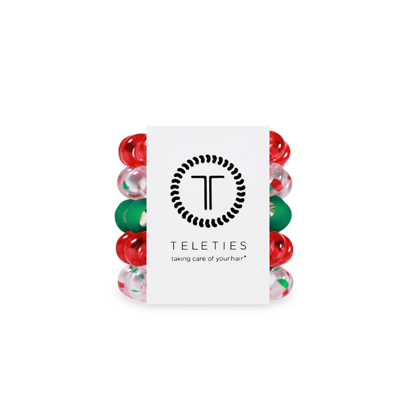 Seasons Greetings Tiny Hair Ties