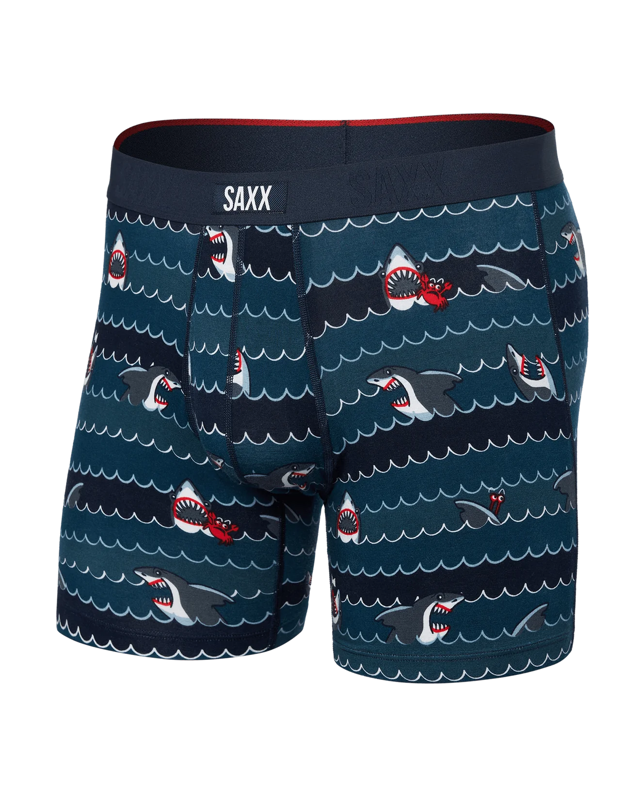 Vibe Xtra Boxer Brief in Get Sharky Hurricane