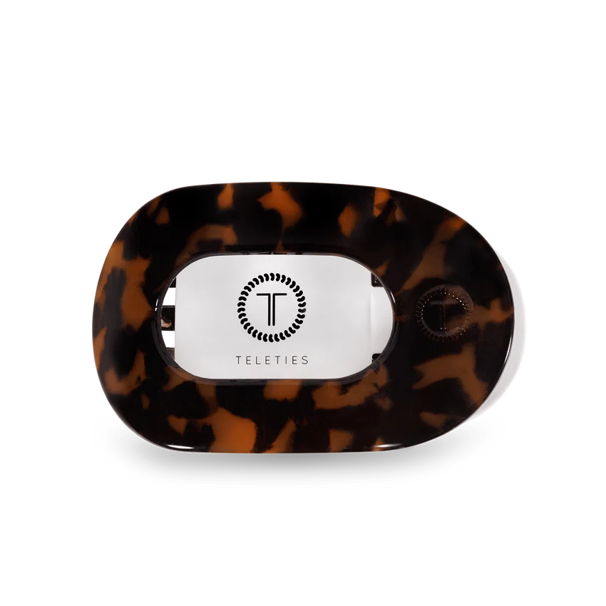 Small Flat Clip - Tortoise