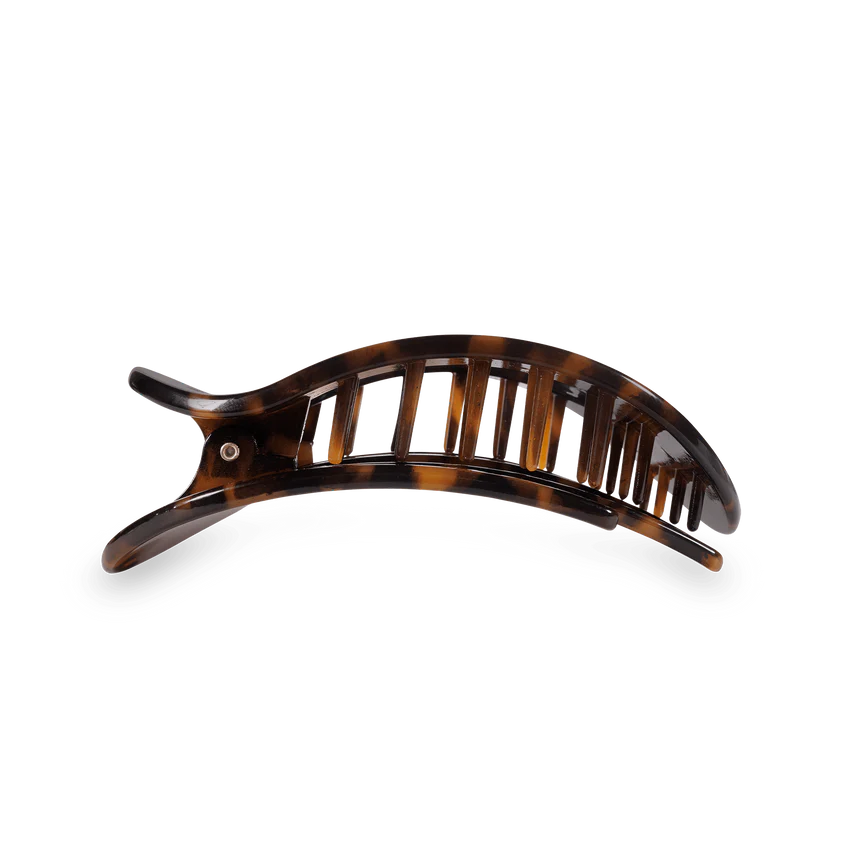Small Flat Clip - Tortoise