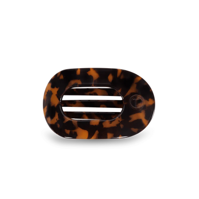 Small Flat Clip - Tortoise