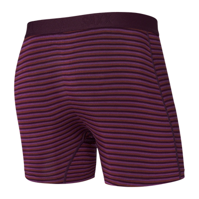 Ultra Boxer Brief - Microstripe Plum