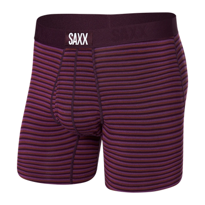 Ultra Boxer Brief - Microstripe Plum