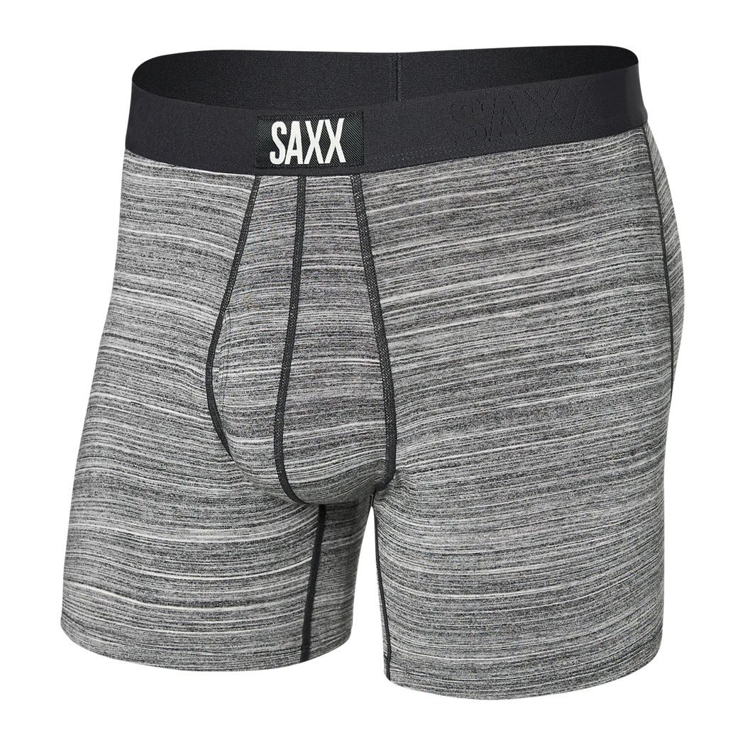 Ultra Boxer Brief - Space Dye Heather Grey