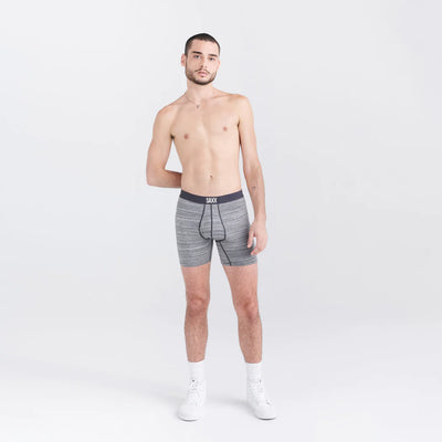 Ultra Boxer Brief - Space Dye Heather Grey