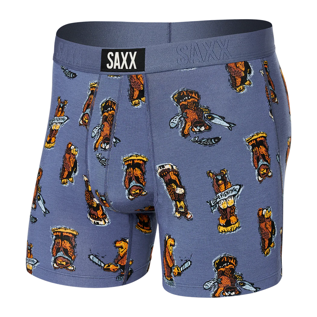 Vibe Boxer Brief - Stumpy Blue