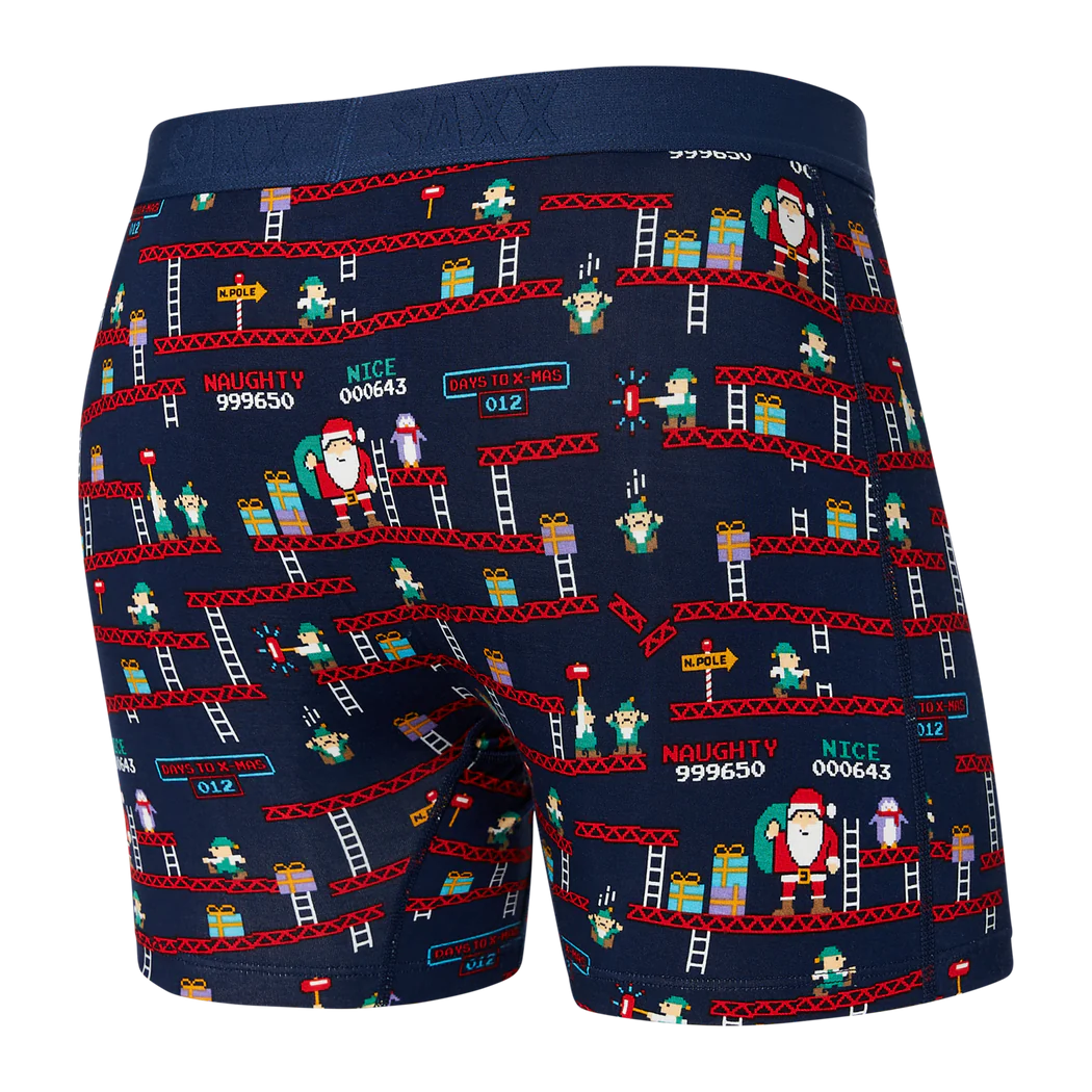 Vibe Boxer Brief - Santa's Workshop - Navy