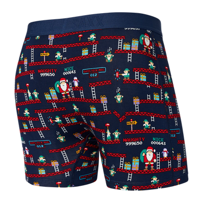 Vibe Boxer Brief - Santa's Workshop - Navy