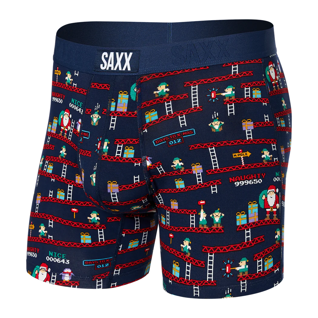 Vibe Boxer Brief - Santa's Workshop - Navy