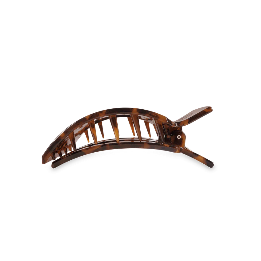Medium Square Flat Clip - Tortoise