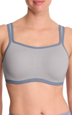 Yogi Contour Convertible Sports Bra - Mink / Country Blue