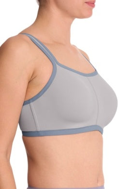 Yogi Contour Convertible Sports Bra - Mink / Country Blue