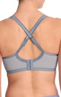 Yogi Contour Convertible Sports Bra - Mink / Country Blue