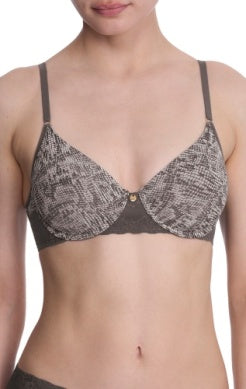 Bliss Perfection Contour Underwire Bra - Chrome Python