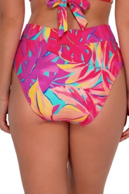Summer Lovin' V-Front Bikini Bottom - Oasis Sandbar