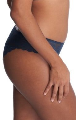 Statement Tanga - Night Blue / Buff