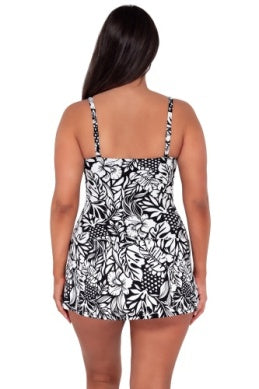 Sienna Swim Dress - Caribbean Seagrass