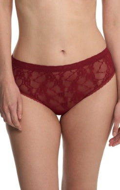 Bliss Allure One-Size Girl Brief - Dark Red
