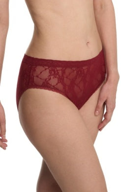Bliss Allure One-Size Girl Brief - Dark Red