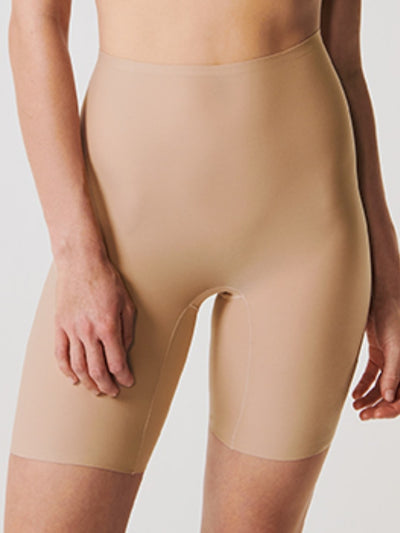 SoftStretch High Waist Mid-Thigh Short - Nude