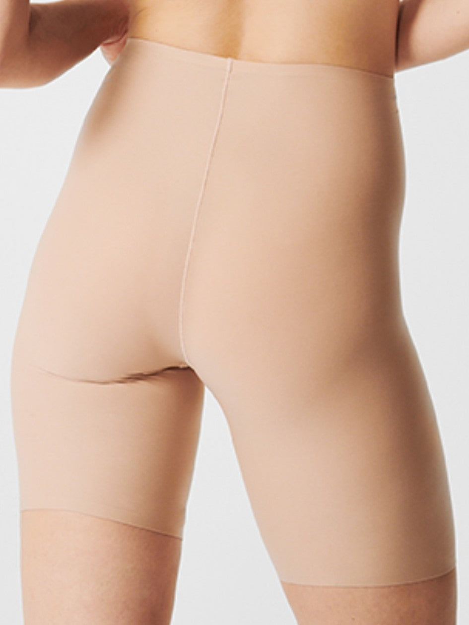 SoftStretch High Waist Mid-Thigh Short - Nude