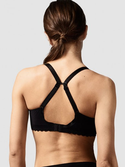 Parisian Allure Plunge T-Shirt Bra - Black
